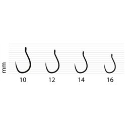 Haczyk Methodman Power Grip Titanium Grey Barbless Rozmiar 14