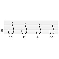 Haczyk Methodman Speed Grip Titanium Grey Barbed Rozmiar 14