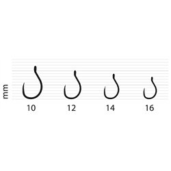 Haczyk Methodman Supreme Grip Titanium Grey Barbless Rozmiar 16