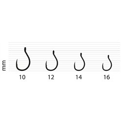 Haczyk Methodman Supreme Grip Titanium Grey Barbed Rozmiar 12