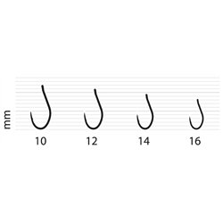 Haczyk Methodman Diamond Grip Titanium Grey Barbed Rozmiar 10