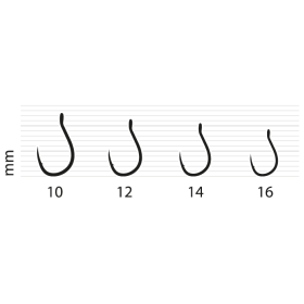 Haczyk Methodman Power Grip Titanium Grey Barbed Rozmiar 10