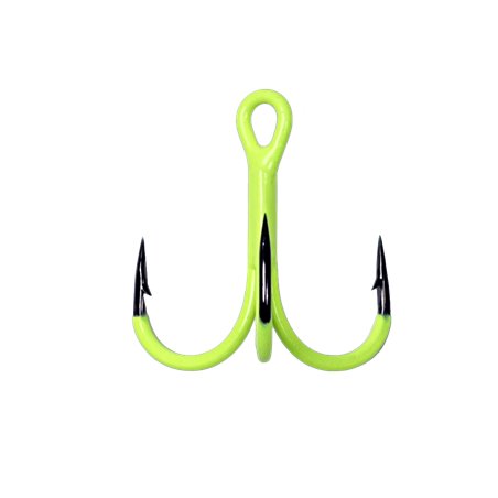 Kotwice Strong Round Bent UV Active Yellow rozm.1/0 Kamatsu