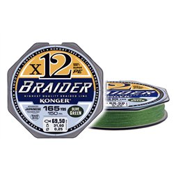 Braider X12 Olive Green 0.16/150m