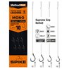 Method Feeder Rig With Pin Methodman Supreme Grip Titanium Grey Barbed Size 16 Line 0.18mm