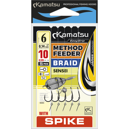 Przypon Kamatsu Method Feeder Braid Sensei 12 Spike