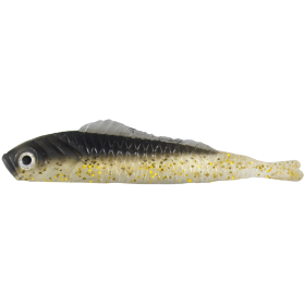 Drop-Shot Lucky Shad 6cm Oro e fumo