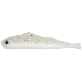 Drop-Shot Lucky Shad 6cm Glitter argento