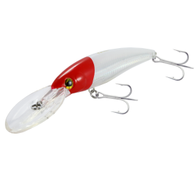 Wobler Deep Minnow 140F Red Head Holo