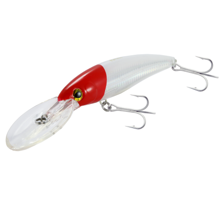 Wobler Deep Minnow 140F Cabeza Roja Holográfica
