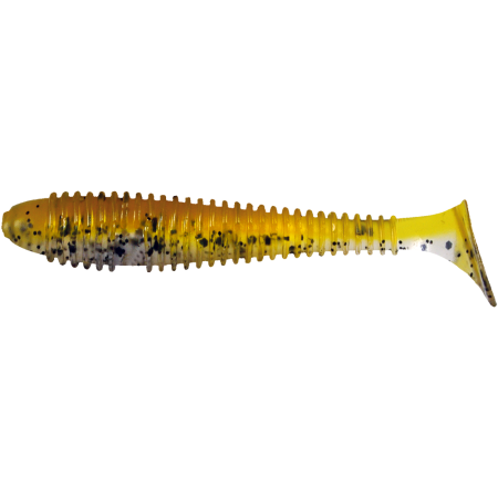 Ripper Grubber Shad 7cm Gold & pepper