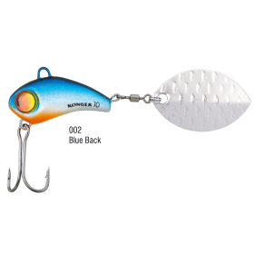 Konger Blades Boogie 1 Spinner de cola trasera azul