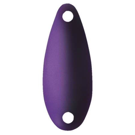Spoon Trout Spoon 35 Black Violet & Pearl White