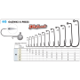 X-Press Jig Head 1/0-3g