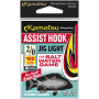 Haczyk Kamatsu Assist Hook Jig Light 1/0 100lbs