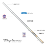Templar HDC Razor Blade 274/6-21 Fishing Rod
