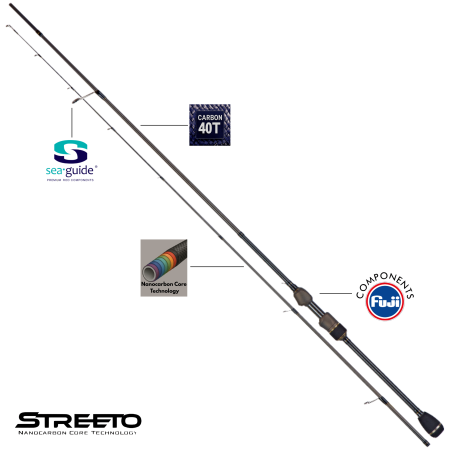 Streeto Spin L 2202 200/5-18 Fishing Rod