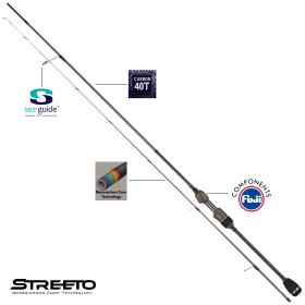 Streeto Spin XUL 1982 198/0,5-6 Fishing Rod