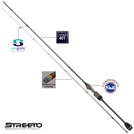 Streeto Spin XUL 1982 198/0,5-6 Fishing Rod