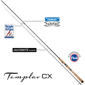 Canne à pêche Nano Carbone Thekilla 270/1-10