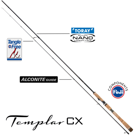 Templar CX Nano Carbon Thekilla 270/1-10 Fishing Rod