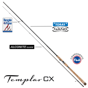 Templar CX Nano Carbon Hard Blade 275/10-35 Fishing Rod