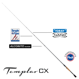 Templar CX Nano Carbon Single Warrior 213/7-32 Fishing Rod