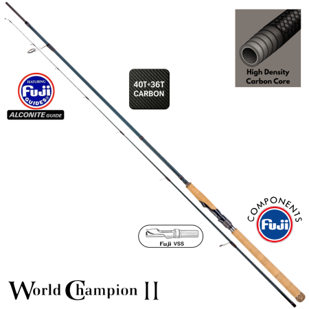 World Champion II Zander 255/7-28 Fishing Rod