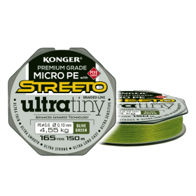 Plecionka Streeto Ultra Tiny Olive Green 0,06/150m