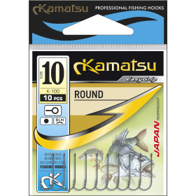 Kamatsu Round 2 Hook Red Eye