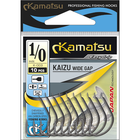 Haczyk Kamatsu Kaizu 2/0 Czarny Nikiel Łopatka