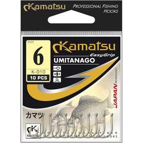 Haczyk Kamatsu Umitanago 14 Czarny Nikiel Oczko