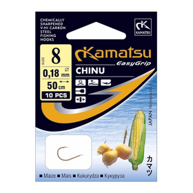 Snelled hook 50cm Maize Chinu 10