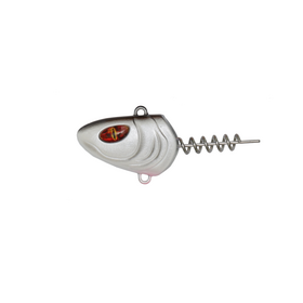 Schwalbenkopf mit Schraube, 30 g, Farbe 01, Glitzer Silber für Pelagic Pulse Köder