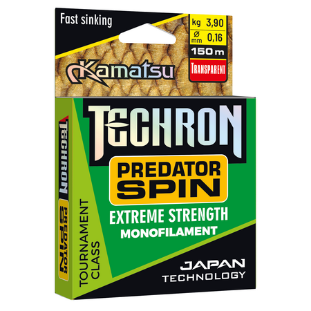Monofilament TECHRON PREDATOR SPIN 0,221/150 KAMATSU