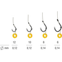 Przypon Kamatsu Method Feeder Braid Iseama 8 Silikonring