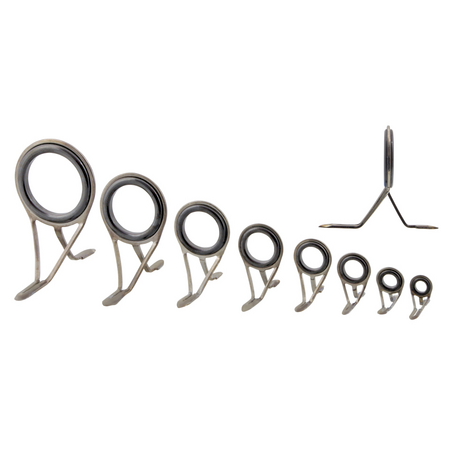 Doppelbein-Ringführungen, 6er-Set, von 6 mm bis 30 mm