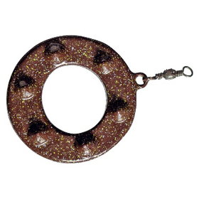 Peso ad anello con punte marrone mimetico 60 g