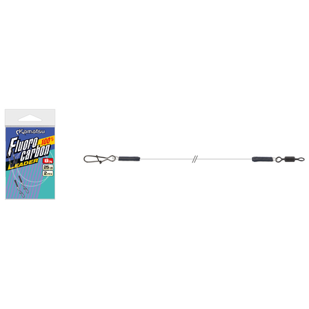 Líder depredador Fluorocarbono 100% Power Invisible 0,80 mm 30