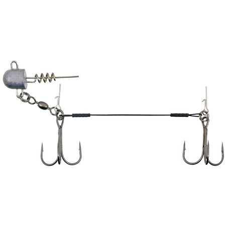 Stinger Double Anchor Stinger 2/0 12 27 kg con sistema de spinning de 15 g de peso