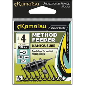 Haczyk Kamatsu Kantousure Method Feeder 8 Złoty Oczko