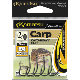 Anzuelo Kamatsu Kayo Heavy Carp 8 Ojo Negro