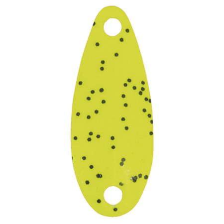 Cuchara para trucha 35 Pepper Fluo Amarillo y Plata