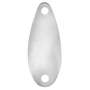 Wahadłówka Trout Spoon 35 Argento lucido e nero opaco