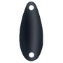 Wahadłówka Trout Spoon 35 Argento lucido e nero opaco