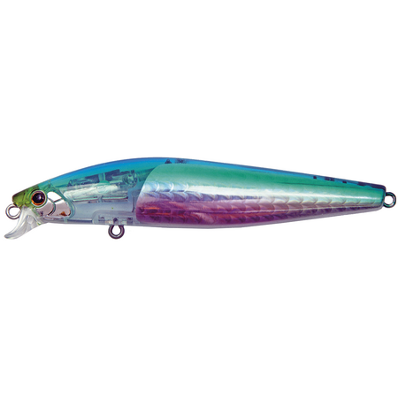 Wobbler Flash Minnow 99F Holográfico de Rayas Rosas