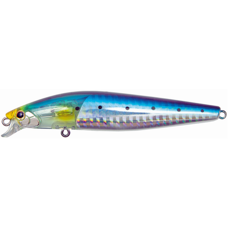 Wobbler Flash Minnow 99F Geflecktes Blau Holo
