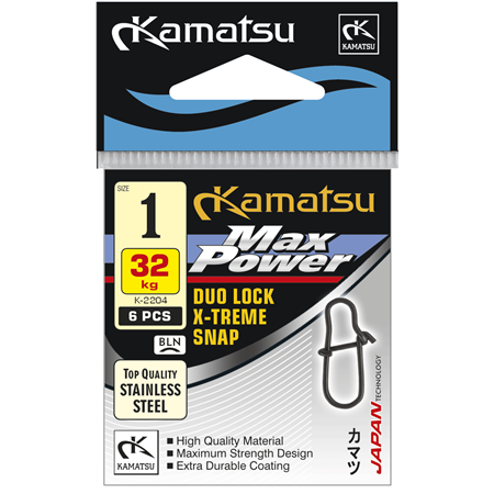 Max Power Duolock X-Treme Snap 1.5/34kg