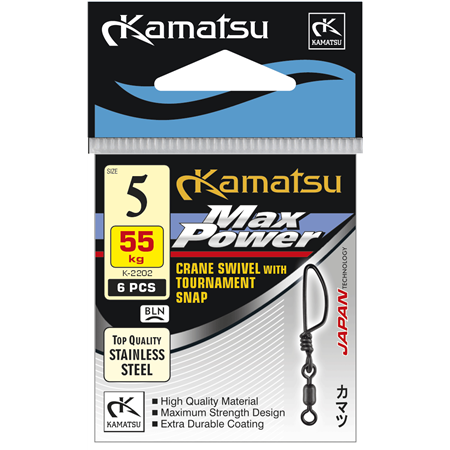 Max Power Crane Swivel Rozmiar 6/32kg