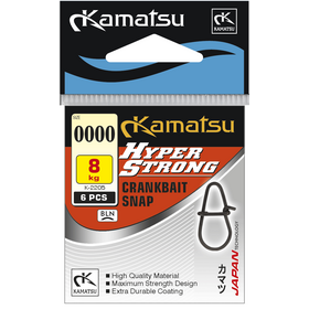 Agrafka Agrafka Hyper Strong Crankbait Snap 000/10kg